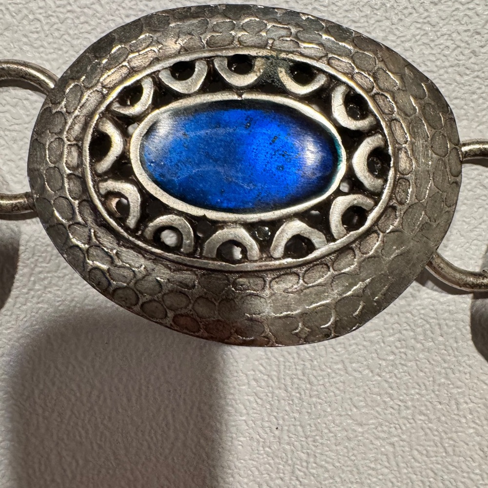 Vtg Chico’s Keys Chain Belt Silver - Picture 3 of 13